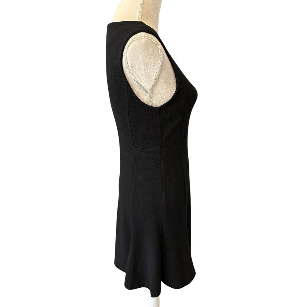 Banana Republic Sleeveless Sheath Dress Women's Size Small Black Stretch Flowy - Picture 15 of 16